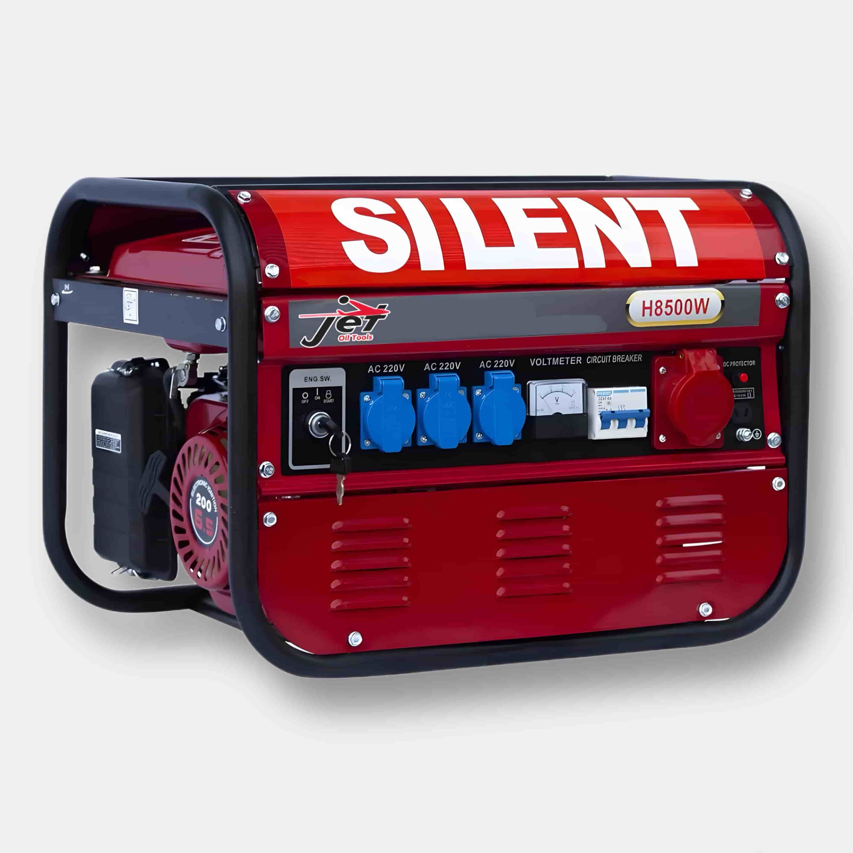 Generatore di Corrente H-8500w (220/380v) Con Chiave