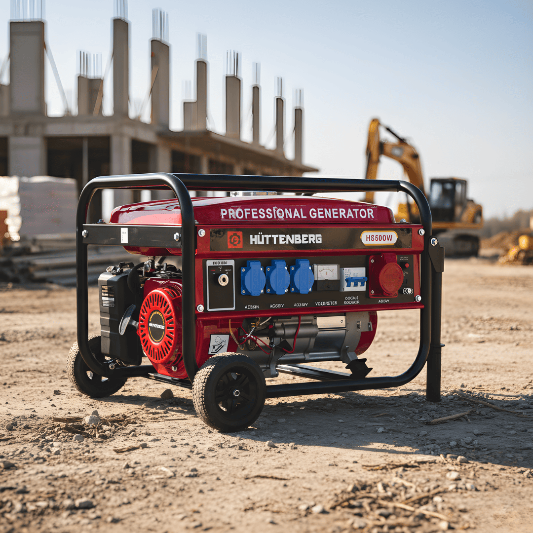 Generatore di Corrente H-8500W (220/380v) Con Chiave