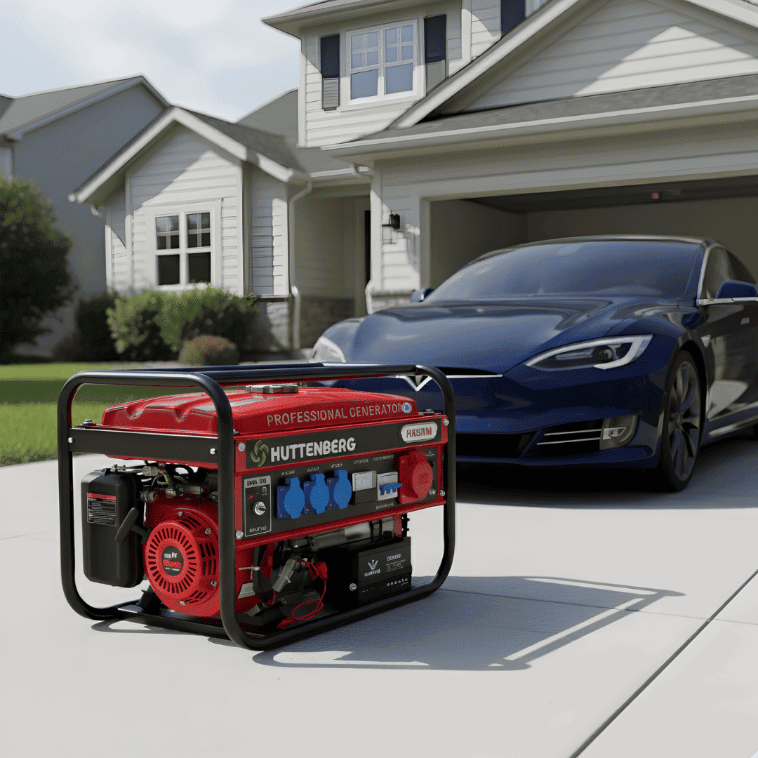 Generatore di Corrente H-8500W Avviamento Elettrico con Batteria