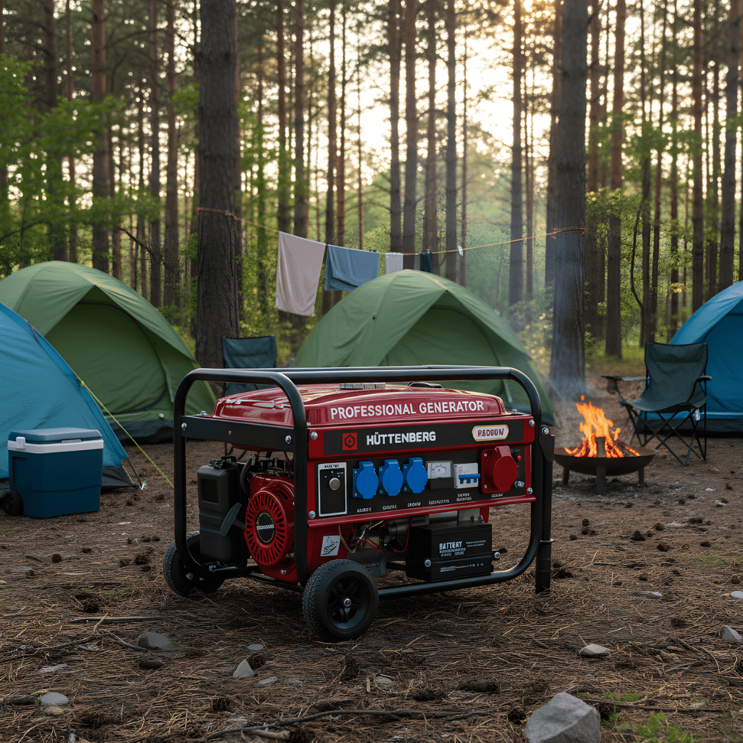 Generatore di Corrente H-8500W Avviamento Elettrico con Batteria